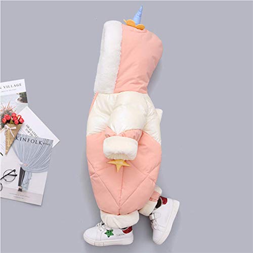 Cute Warm Hooded Snowsuit For Kids