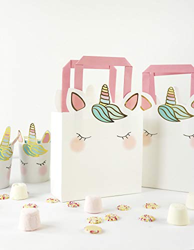 Cute Paper Unicorn Bags Birthday Parties Baby Showers