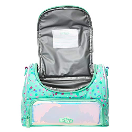 Smiggle Unicorn Print Double Decker Lunchbox for Girls & Boys