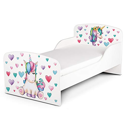 Unicorn Toddler Bed With Fully Sprung Mattress | Price Right Home