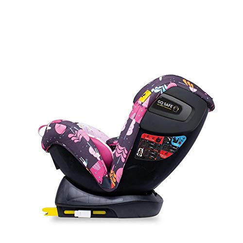 Cosatto All in All + Baby to Child Car Seat - Group 0+123, 0-36 kg, 0-12 years, ISOFIX, Extended Rear Facing, Anti-Escape, Reclines (Unicorn Land)