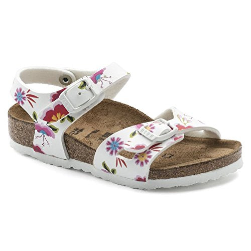 Birkenstock Girls’ Unicorn Sandals Rio - Unicorn, Rainbow, Stars, Pink, Summer