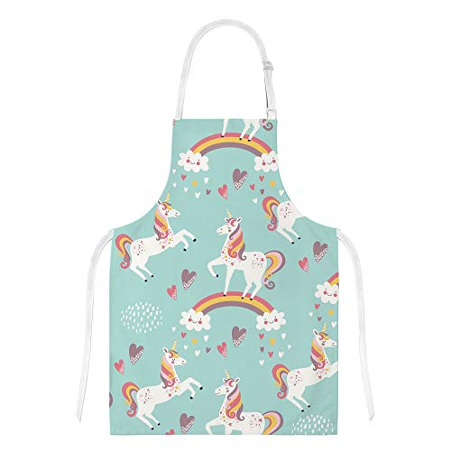 Unicorn Rainbow Kids Apron