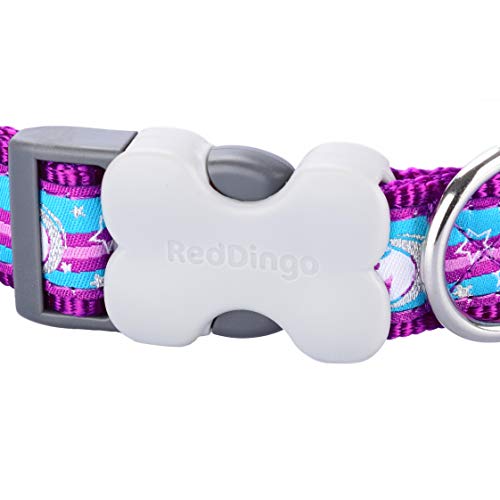 Red Dingo Purple Unicorn Dog Collar