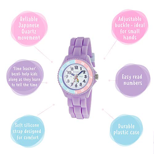 Girls Unicorn Watch - Learn To Tell The Time