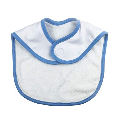 Grandma Loves Me Unicorn Girls Baby Dribble Bib
