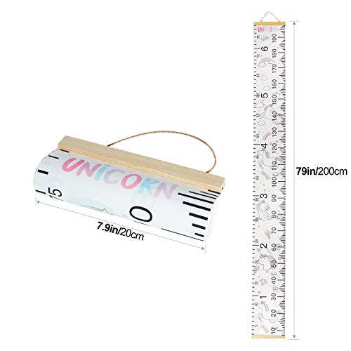 Unicorn Height Chart Wall Hanging