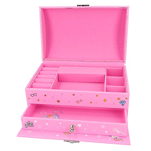 Mummy and Baby Unicorn Pink Jewellery Box for Children