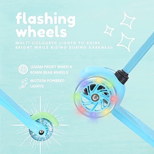 Light Up LED Scooter | 3 Wheel Tri Scooter | Unicorn Style