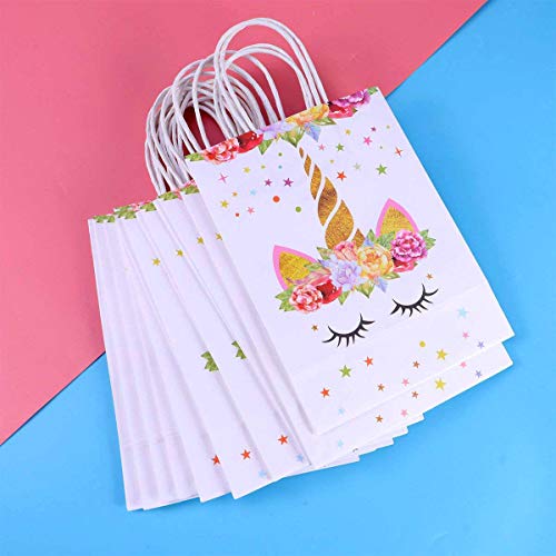 Unicorn Party Bags Floral Unicorn