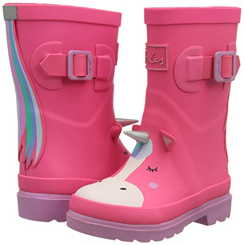 Joules Baby Girls Unicorn Wellie Boots