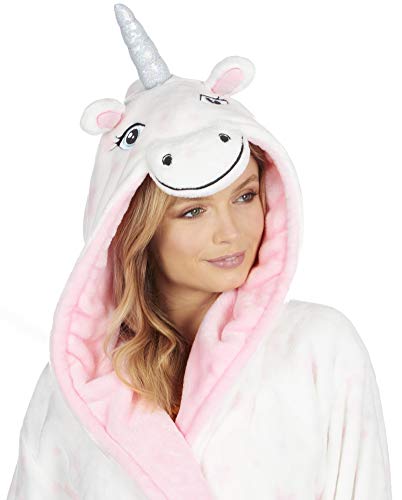 Hooded Unicorn Soft Fluffy Dressing Gown