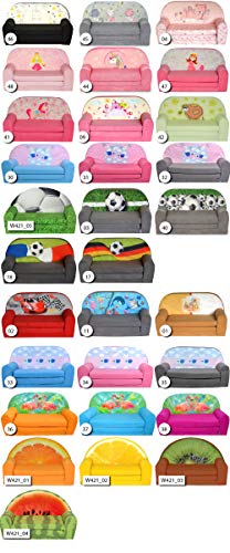 FORTISLINE Children's Sofa Kids Sofa Bed Child Unicorn W386_44