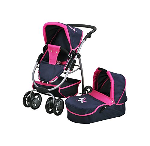 Knorrtoys |  Dolls Carriage | Coco-Uma The Unicorn |  Blue | Multi - Colour