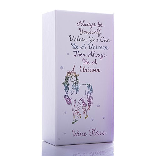 Unicorn Gift Box Wine Glass