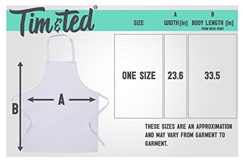 I'm A Unicorn Chefs Apron | Black One Size | Men's & Women Gift Idea