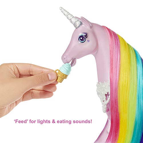Barbie | Unicorn With Barbie Princess | Rainbow & Pink Hair