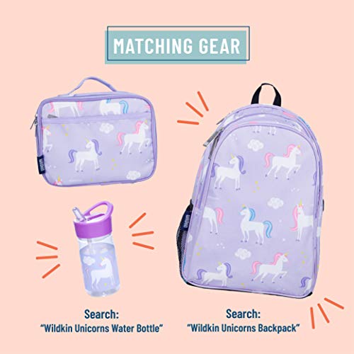 Matching Unicorn Lilac Lunchbox For Girls