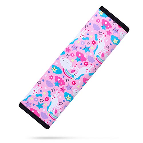 Unicorn Seat Belt Cover For Kids | Pink | Car Accessory