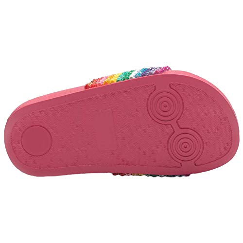 Lelli Kelly | Iris Fuxia Rainbow Glitter Slider | Rainbow