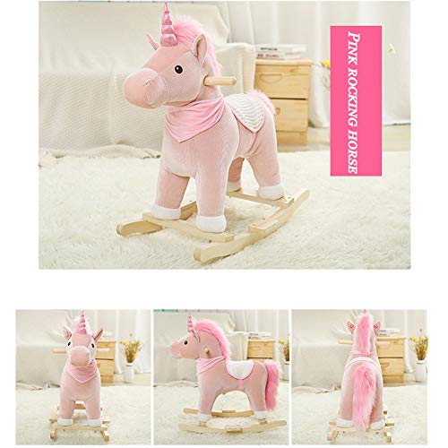 Pretty Unicorn Rocking Horse For Toddlers 