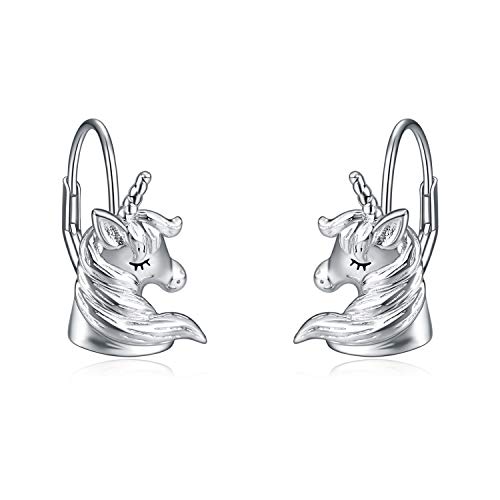 Stunning Sterling Silver Unicorn Earrings | Jewellery Gifts for Women Girls