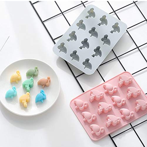 4 Piece Unicorn Ice Cube Tray | Silicone Fondant Mould | Cake Decorating Baking Mould