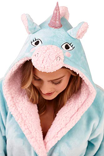 Hooded Unicorn Dressing Gown