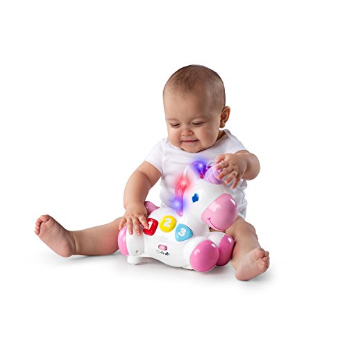 Bright Starts Rock and Glow Unicorn Toy