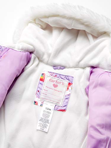 Carters Unicorn & Rainbow Padded Snowsuit