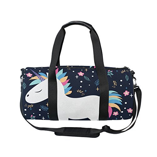 Unicorn Gym Barrel Sports Bag Navy