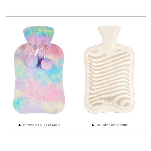 Tie Dye Unicorn Hot Water Bottle Cover
