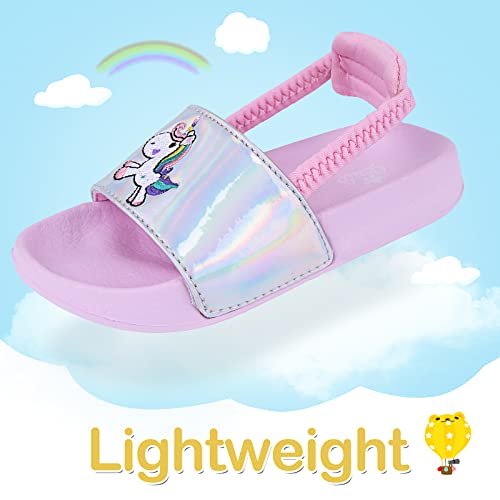 Pink Unicorn Sliders | Holographic