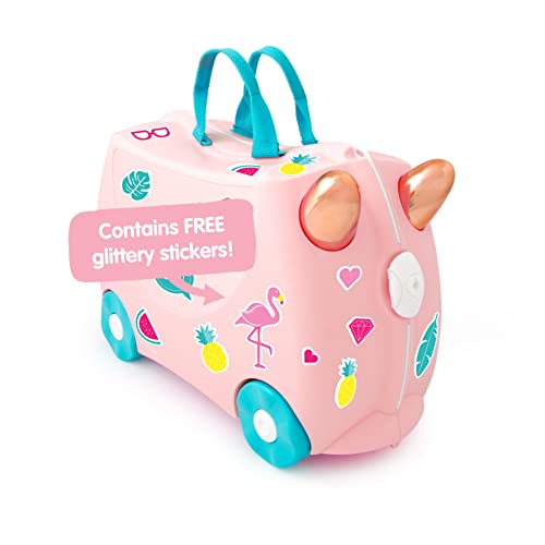 Unicorn Trunki Suitcase | Pink | Rose Gold