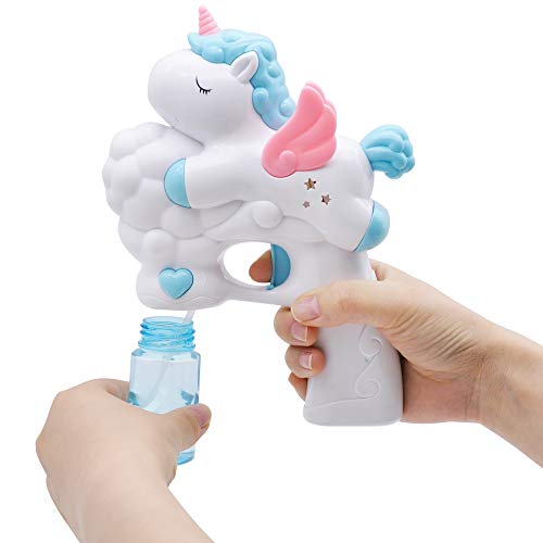 Unicorn Bubble Gun | 2 Pack | For Kids 