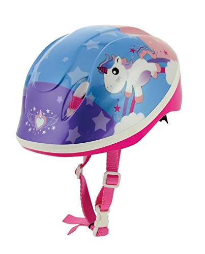 Multicoloured Unicorn Kids Safety Helmet 