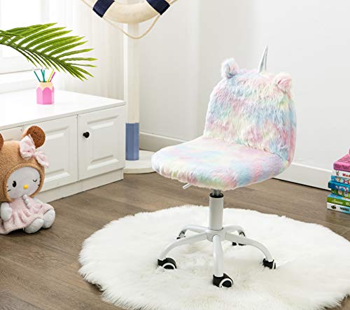 Cute Unicorn Design Work Computer Chair
