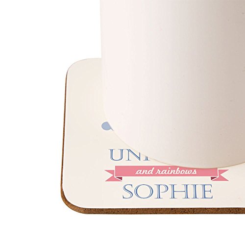 Unicorn drinks coaster