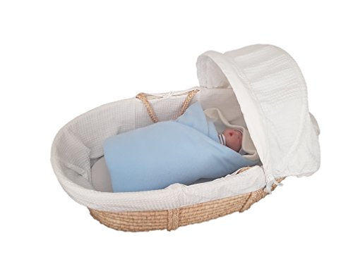 boys swaddle blanket moses basket