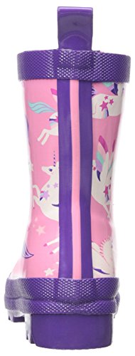 Hatley Girls’ Wellington Boots, Pink Flying Unicorns