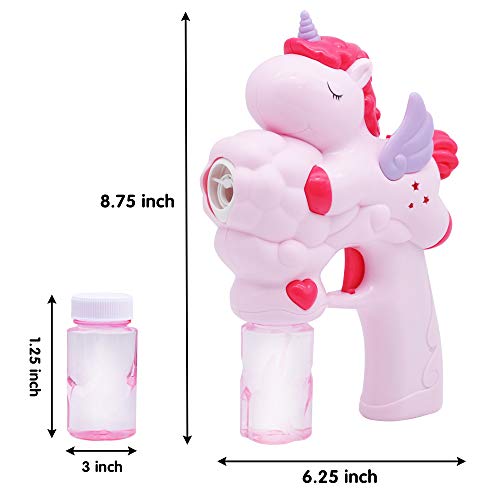 2 Pack Unicorn Bubble Guns | Pink
