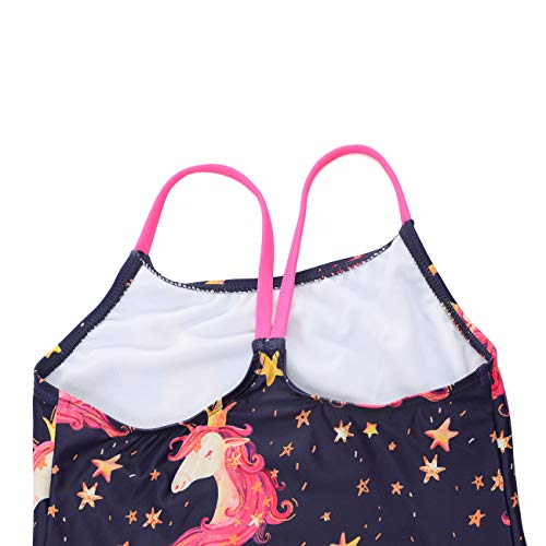 DAYU Kids Set- Unicorn Swimsuit Girls Top + Shorts Summer UV