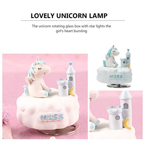 Unicorn Glass Box | Music Box 