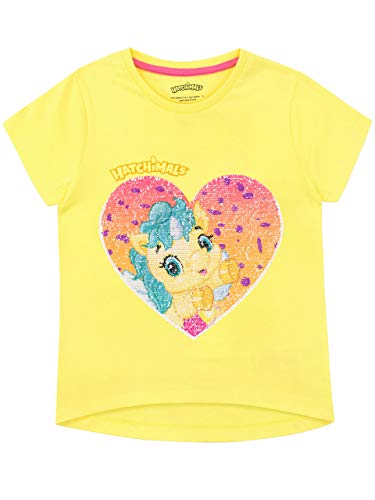 hatchimals unicorn t-shirt yellow