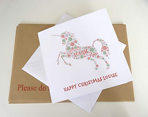 Christmas Card Personalised Name