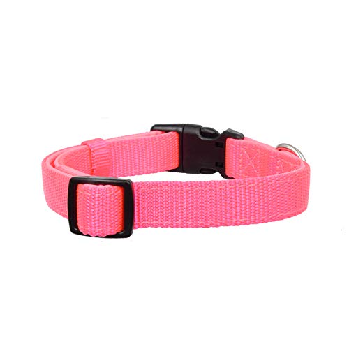 Adjustable Dog Collar Pink