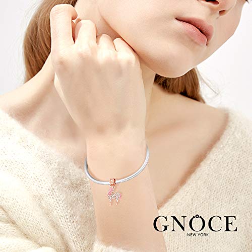 Beautiful Unicorn Rose Gold Charm For Bracelet 