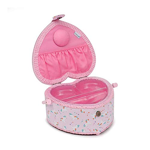 Heart Shaped Unicorn Sewing Box