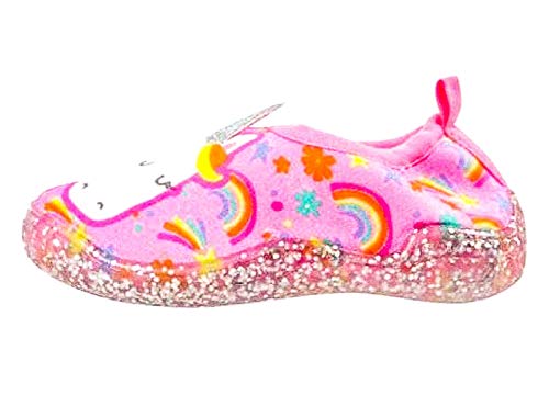Kidsway Unicorn Rainbow Girls Beach Aqua Sock - Water Shoes