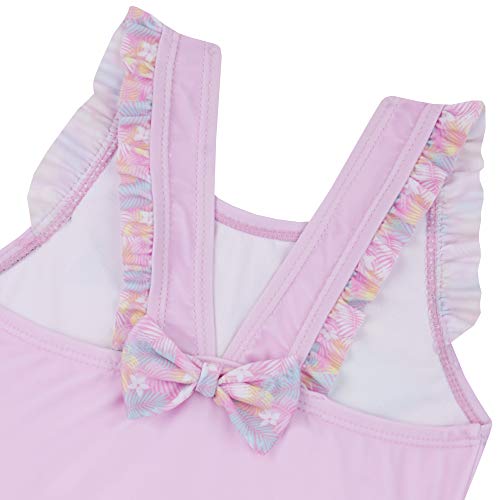Minikidz Collection Unicorn Swimming Costume Girls, Pink , Flamingo